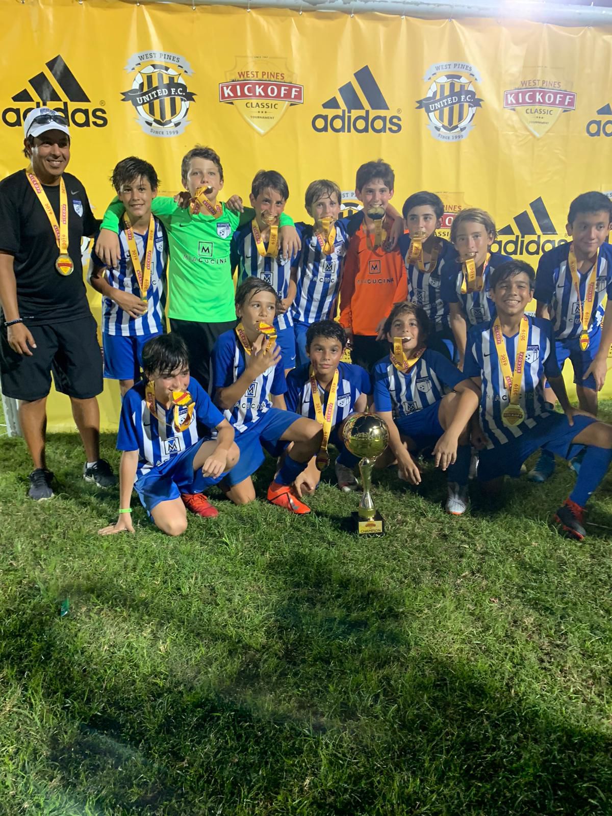 Coach Wilmer Salgado - U12 Elite - KB Soccer Club
